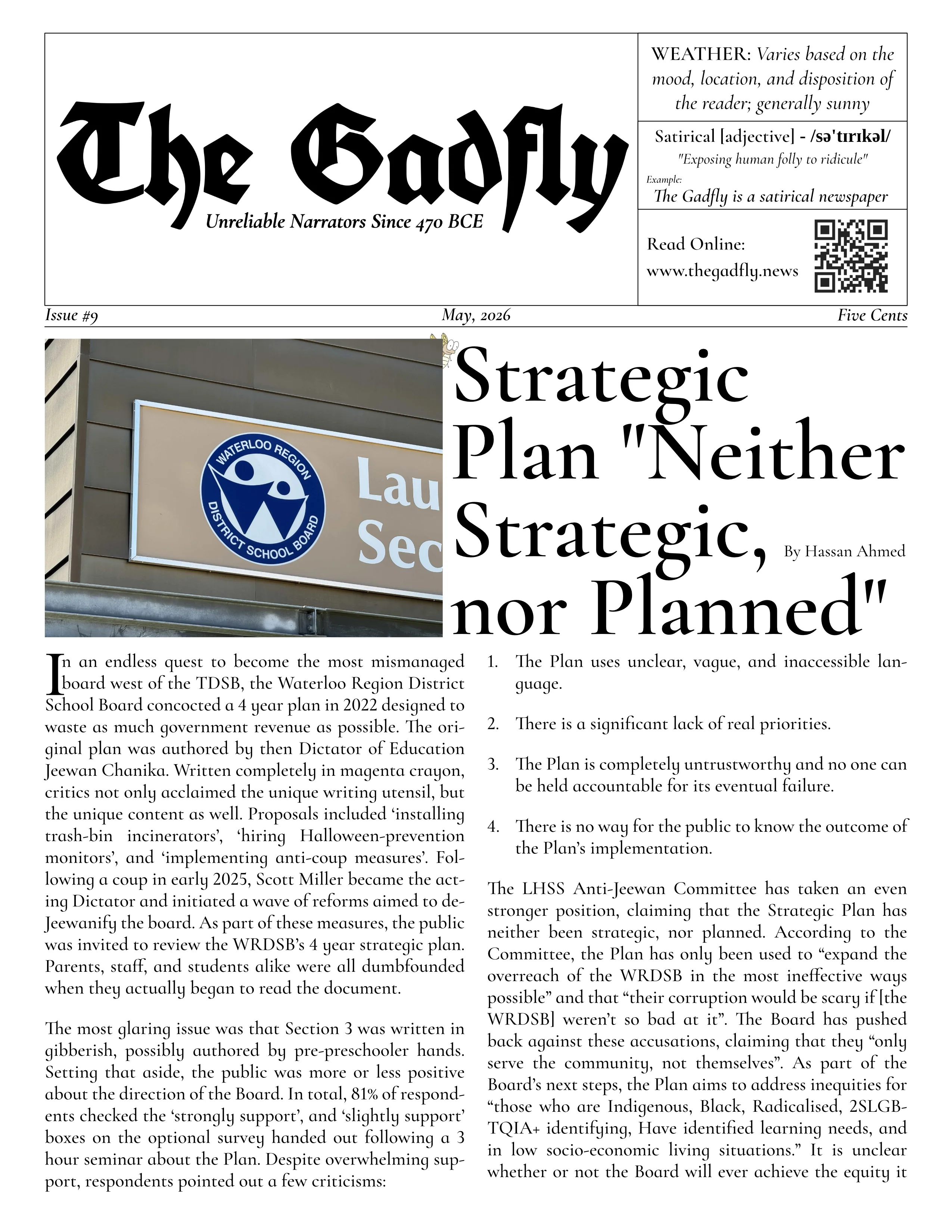 Issue 9 Cover
